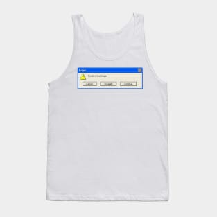 Windows xp error Tank Top